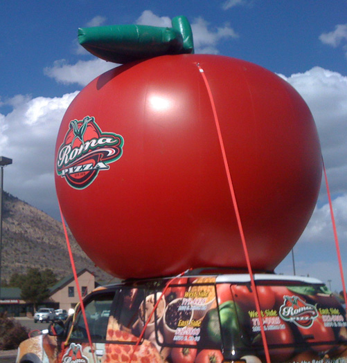 Inflatable Product Replicas Inflatable Tomato